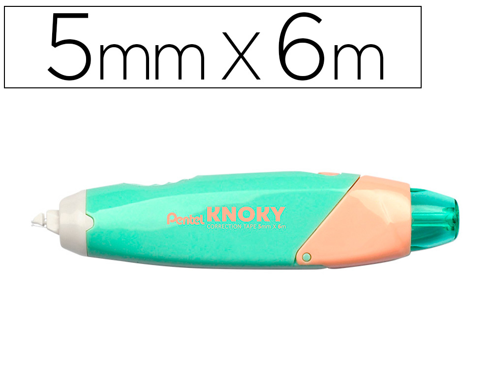 CORRETOR DE FITA PENTEL KNOKY 5MMX6M COR PASTEL VERDE