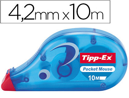 CORRETOR TIPP-EX FITA -POCKET MOUSE 4,2 MM X 9 M