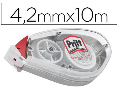 CORRETOR PRITT ROLLER COMPACT FLEX 4,2 MM X 10 M